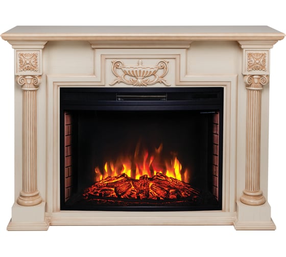 Электрический камин RealFlame Naples 33 WT+Firespace 33 S IR 10014678 1