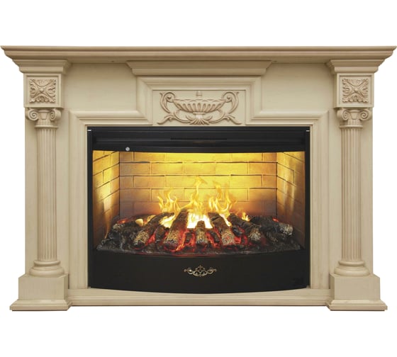 Электрический камин RealFlame Naples 3D 33 WT+3D Firestar 33 10014143