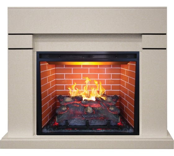 Электрический камин RealFlame Rosseto 3D+3D Leeds 26SD 10013331 1