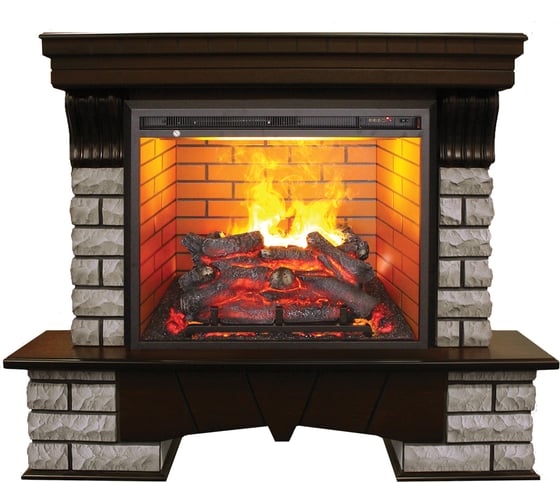Электрический камин RealFlame Colorado Rock 3D 26+3D Leeds 26SD 10013848