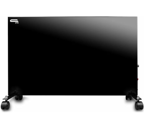 Нагревательная панель СТН черная 500 Вт с терморегулятором НЭБ-М-НСт 0,5 мЧк