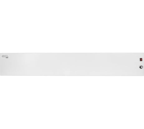 Плинтусный электрический нагреватель СТН белый Р - 1Т с терморегулятором Р-1Т Б