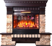 Каминокомплект InterFlame Экстер Альпина светлая Панорамик25 Led F/X Panoramic25 Led FX темный дуб