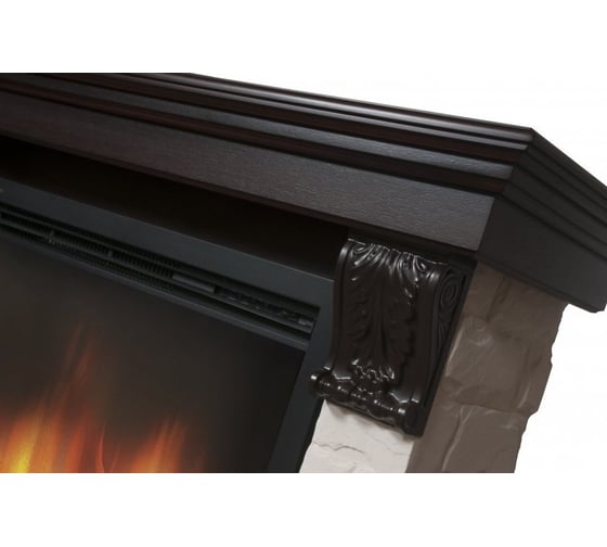 Портал Firelight Forte Classic камень белый, шпон венге НС-1141392