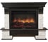 Портал Firelight Pietra 25S камень белый, шпон темный дуб НС-1158501 1