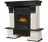 Портал Firelight Pietra Classic камень белый, шпон темный дуб НС-1158486 2