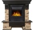Портал Firelight Pietra Classic камень сланец натуральный, шпон темный дуб НС-1158492 1