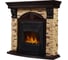 Портал Firelight Torre Classic камень сланец натуральный, шпон темный дуб НС-1141394 2