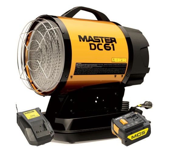 Жидкотопливный инфракрасный нагреватель воздуха MASTER DC 61 4011.200