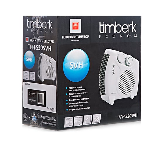 Тепловентилятор Timberk TFH S20SVH