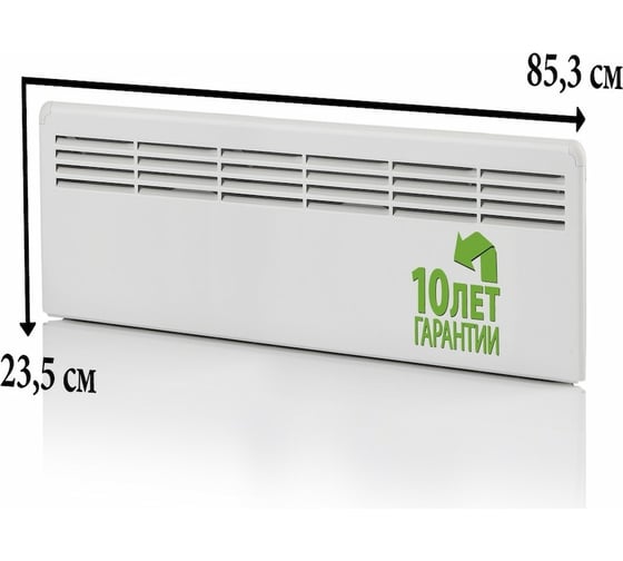 Конвектор Ensto FinnHeat MINI, механический термостат, вилка, 500Вт EPHBMM05PR