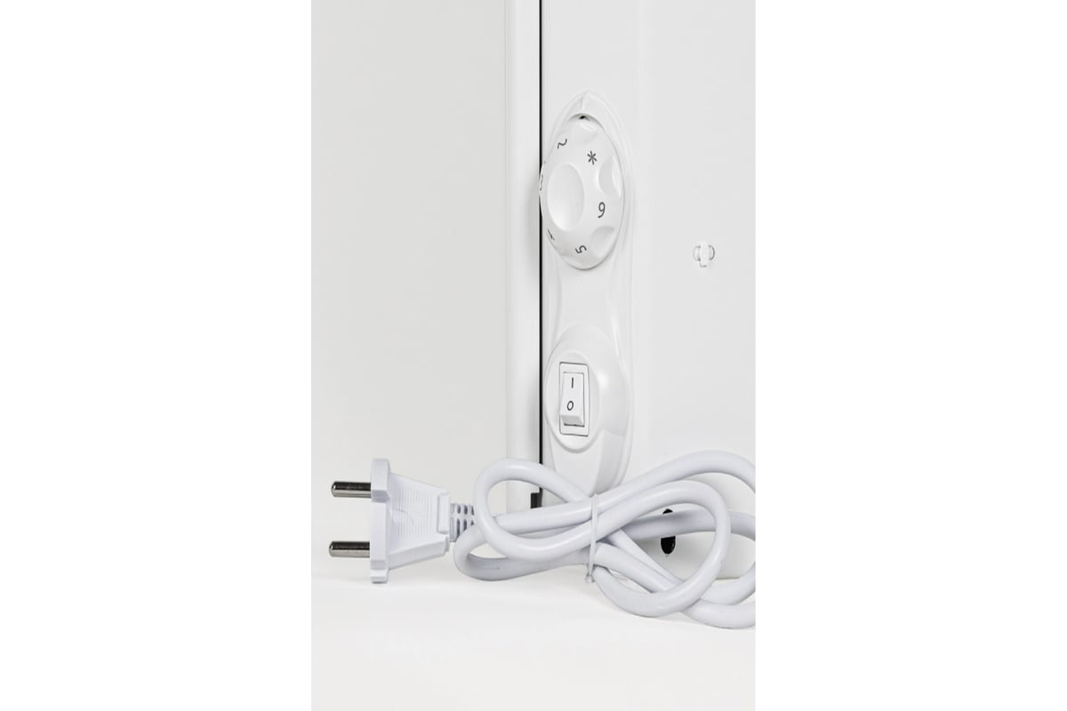 Конвектор Ensto FinnHeat MINI, механический термостат, вилка, 1000Вт ...