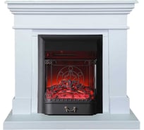 Каминокомплект InterFlame Прайд Фобос Люкс Fobos BL белый