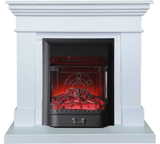 Каминокомплект InterFlame Прайд ЕС с Fobos BL белый 1
