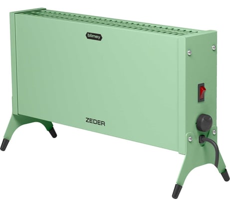 Электрический конвектор Zeder серия Blimey, механическое управление 10MX-12 GREEN