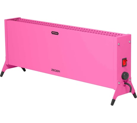 Электрический конвектор Zeder серия Blimey, механическое управление 20MX-12 PINK