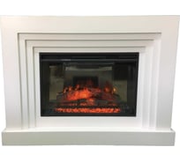 Каминокомплект InterFlame Сильвер Фотон 26 Foton26 белый