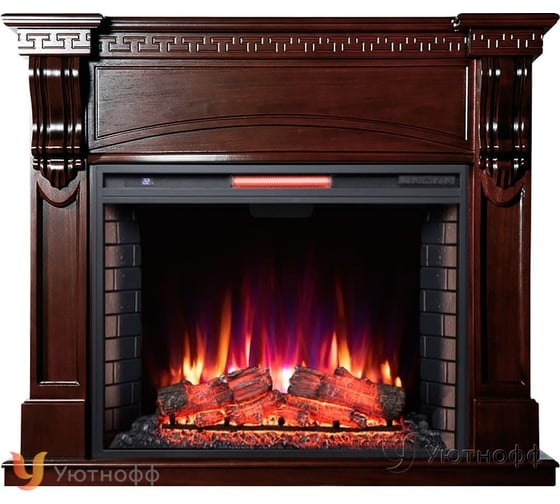 Каминокомплект InterFlame Мюнхен ЕС с Antares 33 LED Q F/X темный дуб