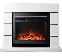 Каминокомплект InterFlame Норд Юпитер-31 Jipiter BL белый