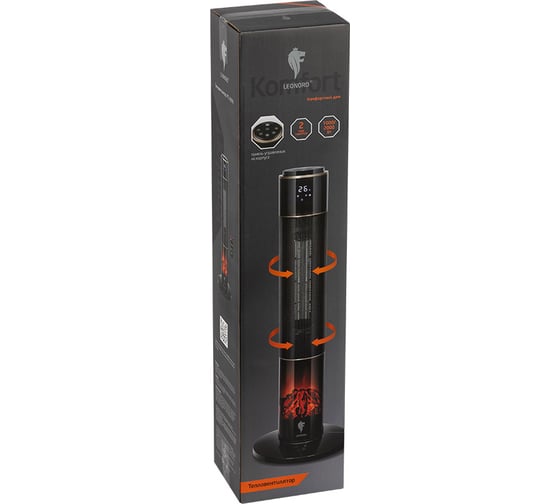 Тепловентилятор Leonord lptc-6005k 106531