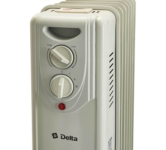 Масляный обогреватель DELTA D05-7, 1500Вт, 7 секций Р1-00014215