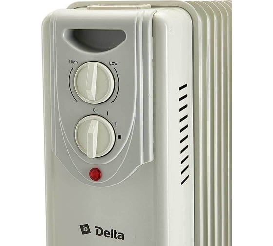 Масляный обогреватель DELTA D05-9, 2000 Вт, 9 секций Р1-00014219