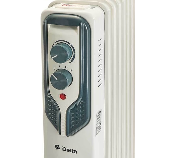 Масляный обогреватель DELTA D08-7, 1500Вт, 7 секций Р1-00014252