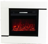 Каминокомплект ELEKAM lazio с очагом pulsar 23 белый 100109