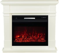 Каминокомплект ELEKAM keos с очагом pulsar 23 белый 100118