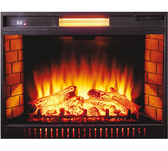 Каминокомплект InterFlame RIMINI с Antares 31 LED F/X QUARTZ белый