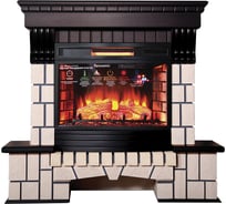 Каминокомплект InterFlame Экстер Панорамик 25 Led F/X Panoramic25 темный дуб