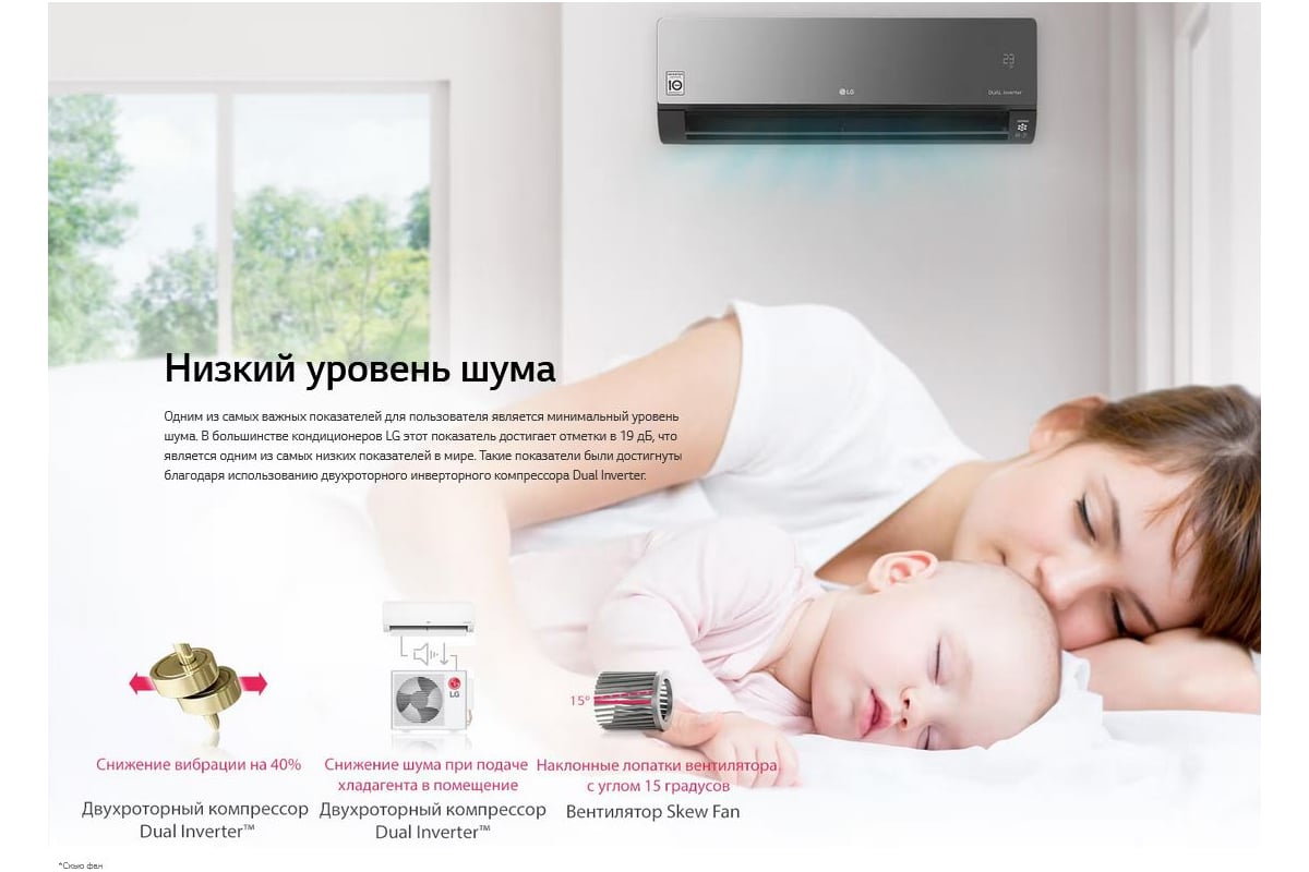 Кондиционер Сплит система LG artcool mirror ac12bk.nsjr/ac12bk.ua3r  64950246 64950245 - купить по низкой цене | Сплит система LG artcool mirror  ac12bk.nsjr/ac12bk.ua3r 64950246 64950245 с установкой в Москве: отзывы,  характеристики, инструкция, доставка по