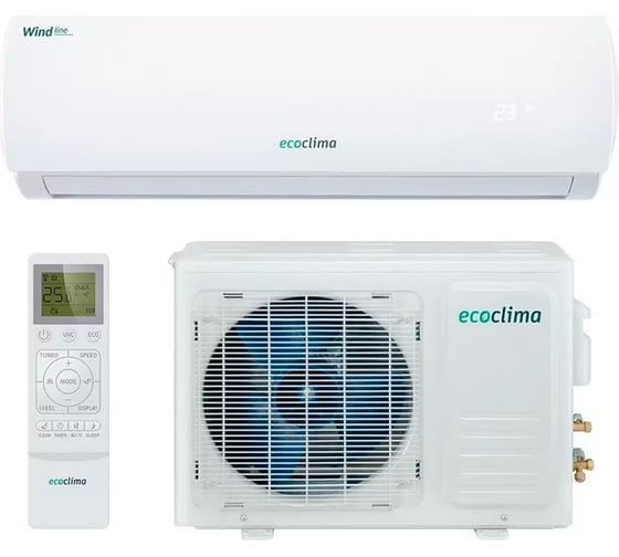 Настенный кондиционер ECOCLIMA ECW/I-18QCW + EC/I-18QC, белый X-00012916,X-00012915