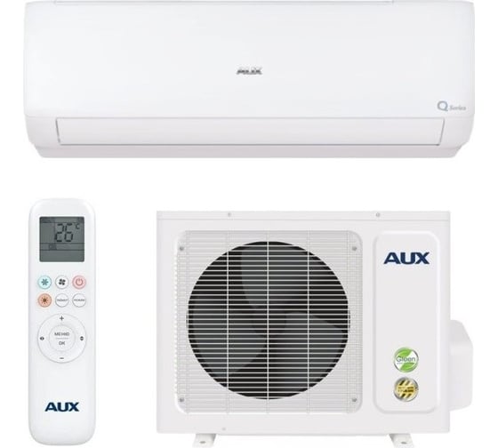 Настенный кондиционер AUX ASW-H18A4/QH-R1 + AS-H18A4/QH-R1, белый X-00012287,X-00012283 1