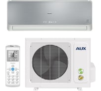 Настенный кондиционер AUX ASW-H09B4/FJ-SR1 + AS-H09B4/FJ-R1, серебристый X-00009068,X-00009073