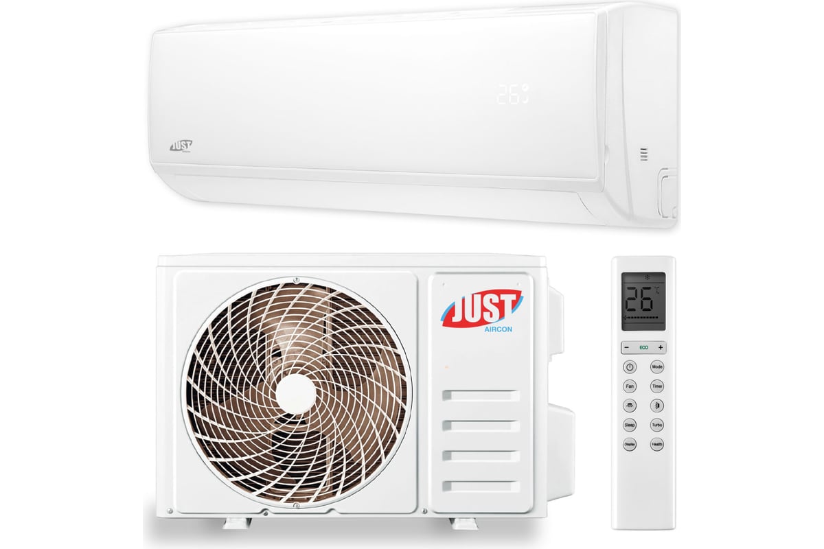 Сплит-система JUST Aircon JAC-07HPSA/IF+JACO-07HPSA/IF  4640277100162/4640277101497