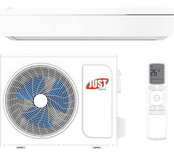 Сплит-система JUST Aircon JAC-09HPSA/CGS+JACO-09HPSA/CGS 4640277100193/4640277101510 1