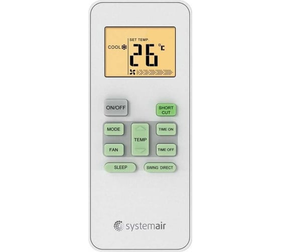 Сплит-система SYSTEMAIR SYSPLIT WALL NORDIC 09 v2 EVO PH Q RH21001676