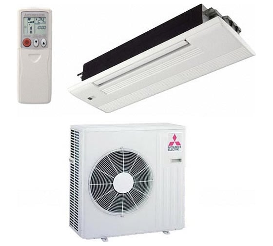 Mitsubishi Electric MLZ-KA50VA + MLP-440W/MUZ-GE50VA кассетный кондиционер