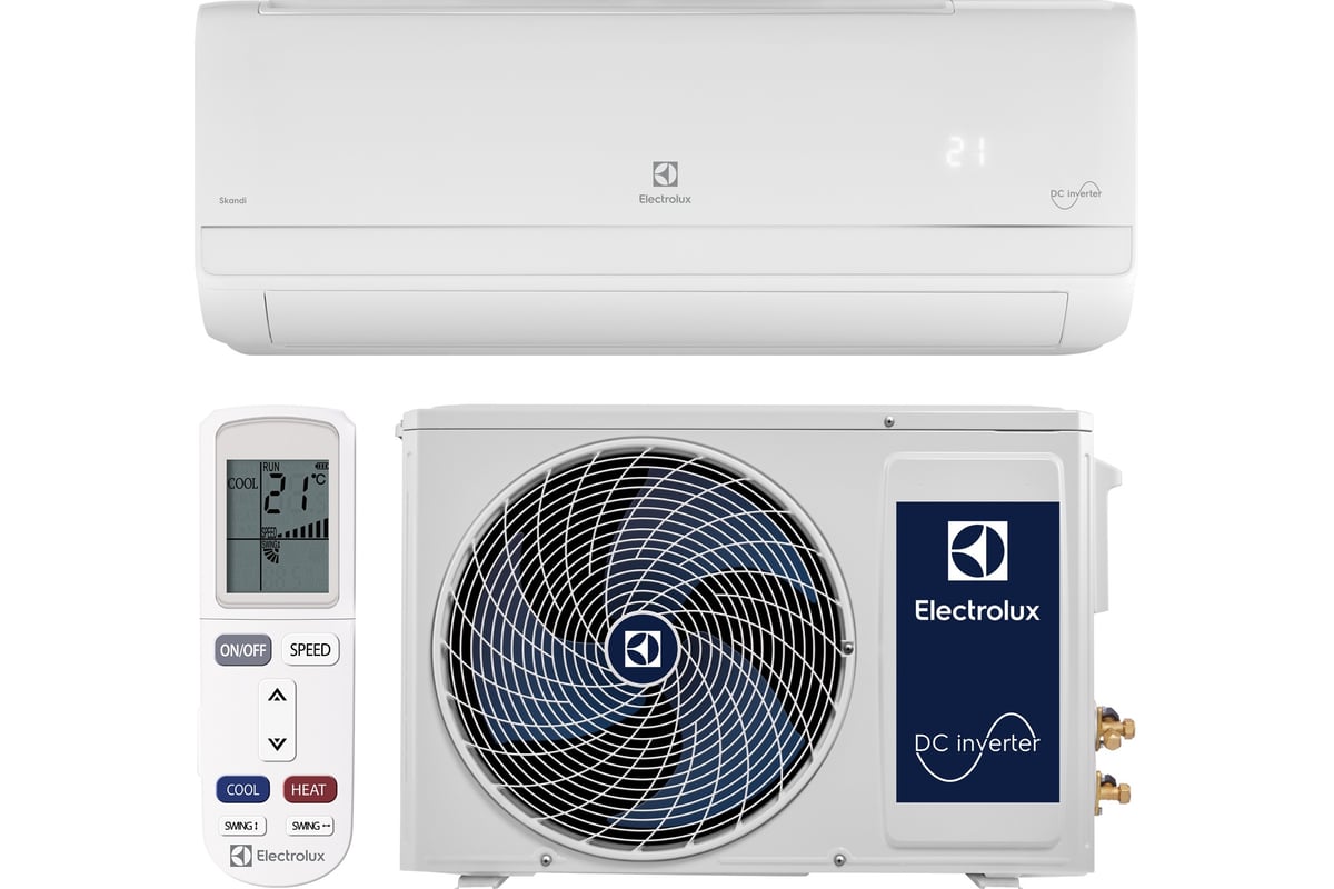 Кондиционер Сплит-система инверторного типа ELECTROLUX Skandi DC EACS/I ...