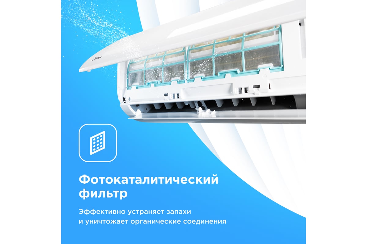 Сплит-система инверторного типа Midea с Wi-Fi контроллером MSFRW-09N8C2