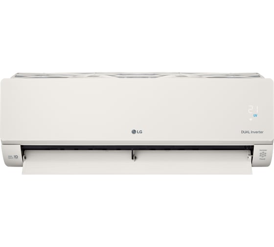 Инверторная сплит-система LG серия OBJET Collection AB12BK.NSJR внутренний блок кондиционера / AB12BK.UA3R наружный блок кондиционера, цвет молочно- бежевый 64955423