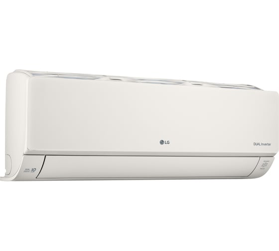 Инверторная сплит-система LG серия OBJET Collection AB12BK.NSJR внутренний блок кондиционера / AB12BK.UA3R наружный блок кондиционера, цвет молочно- бежевый 64955423