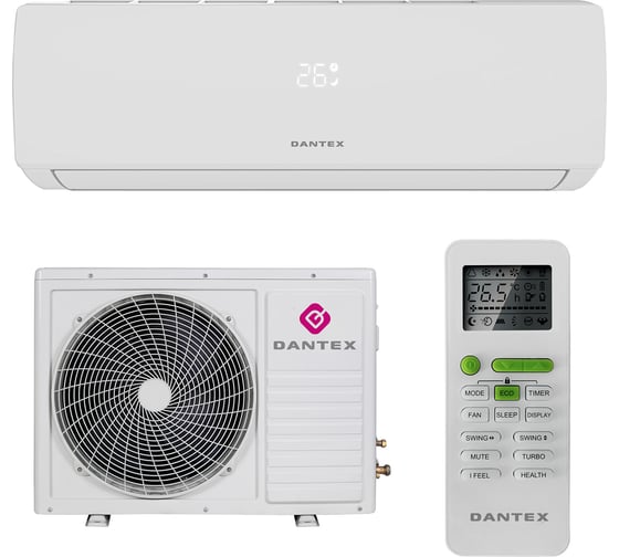 Сплит-система Dantex серия Eco Star RK-09ENT5/RK-09ENT5E комплект 64958113