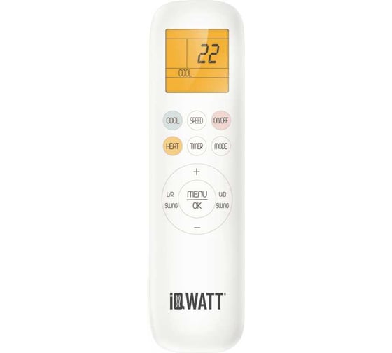 Сплит-система инверторного типа IQWATT с Wi-Fi контроллером AS(-W)-J-18000BTU 1000052