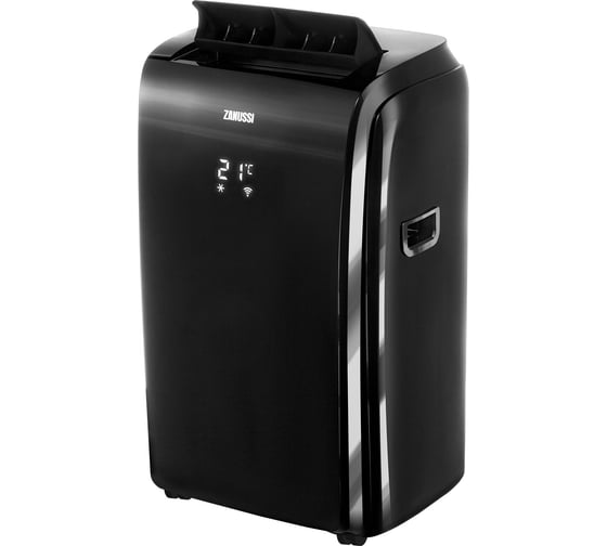 Мобильный кондиционер Zanussi Massimo Solar Black ZACM-09 MS-H/N1 Wi-Fi Black НС-1294913