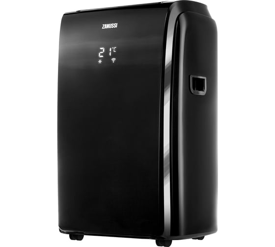 Мобильный кондиционер Zanussi Massimo Solar Black ZACM-09 MS-H/N1 Wi-Fi Black НС-1294913