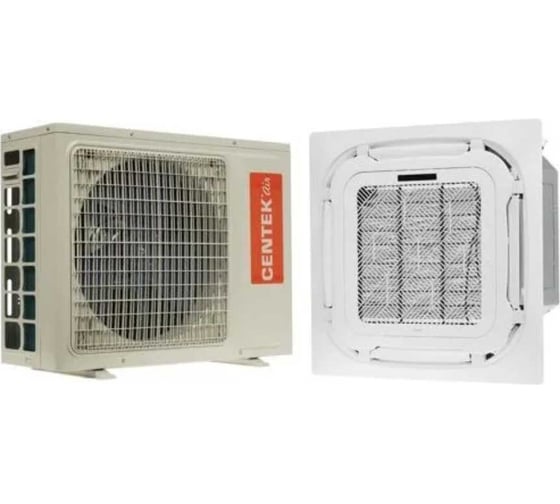 Кассетный кондиционер Centek, 7200 Вт, 8100 Вт, 36 Дб, компрессор HIGHLY CT-66C24
