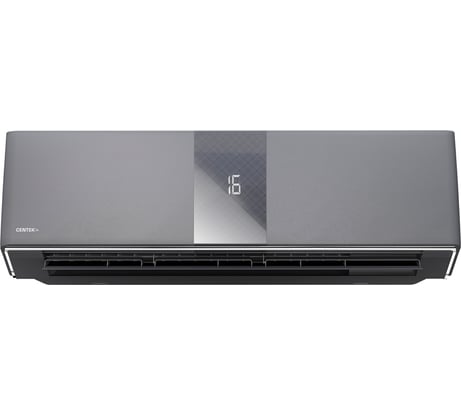 Сплит-система Centek серый, карбон, скрытый LED дисплей, EER-3.21, GMCC CT-65G10