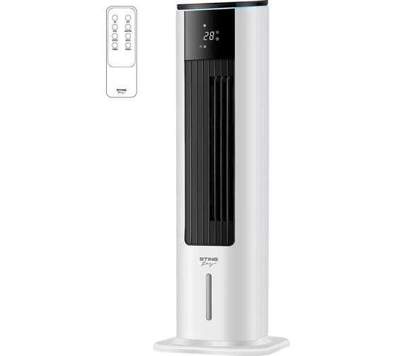 Напольный охладитель STINGRAY ST-CO4610A белый кондиционер, обогреватель, вентилятор, увлажнитель 42316 1